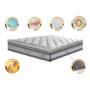 Imagem de Colchão Queen de Molas Ensacadas D33 com Pillow TOP Cama inBox Select 158x198x32 Cinza
