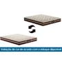 Imagem de Colchão Queen Ortopédico Wood Guarda Costa Extra Firme Pillow Brown (158x198x24) - Probel