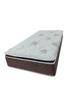 Imagem de Colchão Solteiro Atria Plus Semi Ortopédico com Espuma D33 e D29 Soft 0,88x1,88x0,24  Marrom