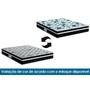 Imagem de Colchão Solteiro D45 / EP   Anatômico ProDormir Advanced Tech2000 Plus Euro Pillow Black (78x188x24) - Probel