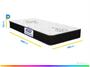 Imagem de Colchão Solteiro Espuma D33 88cmx188cm Supreme Gazin