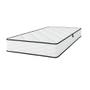 Imagem de Colchão Solteiro Espuma D33 Firme 88x188x18 Branco E Preto Dupla Face Thais Umaflex