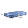Imagem de Colchão Solteiro Espuma Supreme D20 70cmx150cm Azul - Gazin