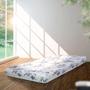Imagem de Colchão Solteiro ORTOBOM 12x80x188 Perfil Force D20 Bordado Branco e Azul