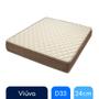 Imagem de Colchão Viuva Espuma D33 Americanflex Pro Coluna II Com Pillow 128x188x24