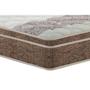 Imagem de Colchão Viúva Ortopédico D33 / EP Anatômico Firmepedic Guarda Costas PróIntense Plus Euro Pillow Brown (128x188x24) - Probel