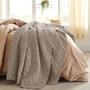 Imagem de Colchas leves Quilt Bedsure King Size taupe