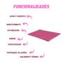 Colchonete 90 X 45cm Academia Ginastica Treino Perna Abdomem - FlexMouve Imagem de Colchonete 90 X 45cm Academia Ginastica Treino Perna Abdomem