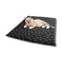 Imagem de Colchonete Caminha Pet Impermeável Estampa Patinhas - Capa Removível 70x50cm Cães e Gatos