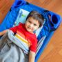 Imagem de Colchonete Infantil Wildkin Modern Kids com Travesseiro Reutilizável