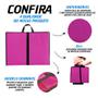 Imagem de Colchonete para Ginástica Dobrável D50 Academia e Pilates Impermeável Costura Reforçada Fitness Exercícios Funcional Treino em Casa