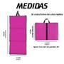 Imagem de Colchonete para Ginástica Dobrável D50 Academia e Pilates Impermeável Costura Reforçada Fitness Exercícios Funcional Treino em Casa