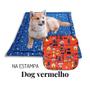 Imagem de Colchonete Pet P Cães E Gatos 60X40 100% Pvc - Dog Vermelho