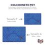 Imagem de Colchonete Pet Retangular Impermeável 0,60x1,00 - Iv Enxovais