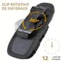 Imagem de Coldre Tático Giratório 360° para Lanterna - com Mosquetão e Clipe para Cinto