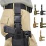 Imagem de Coldre Tático Universal para Arma - Ambidestro (Direita e Esquerda) - Perna/Coxa - Caça e Militar
