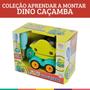 Imagem de Coleção Aprenda a Montar Dino Caçamba Carrinho DM Toys