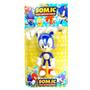 Imagem de Coleção Boneco Action Figure Sonic Azul 16Cm Sonic Sega