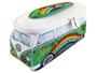 Imagem de Coleção BRISA VW - Volkswagen Samba Bus T1 Camper Van 3D Neoprene Universal Bag - Bolsa de Maquiagem, Viagem, Cosméticos (Neoprene/Peace/Green)