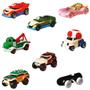 Imagem de Coleção Completa com 8 Miniaturas Super Mario - Character Cars - 1/64 - Hot Wheels 