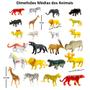 Imagem de Coleção de Animais Savana Selva com 24 Bichos de Plástico