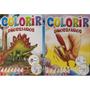 Imagem de Coleção livros de colorir - dinossauros - com 8 livros