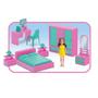 Imagem de Coleção Mini Quarto Com Boneca Judy Home Samba Toys Ref.0404