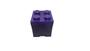 Imagem de Coleção Nova Guarda Volumes Caixa Organizadora Cubo Lego Roxo-Feito de moldes com encaixe- para empilhar e decorar-Baú C