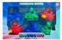 Imagem de Coleção PJ Masks com 6 carrinhos de fricção.