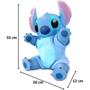 Imagem de Coleção Stitch Pelucia + Garrafa Pote de Pipocas Copo e Caneca Originais
