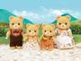 Imagem de Coleção Sylvanian Families Família Dos Ursos Epoch 5059P