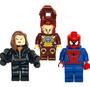 Imagem de Coleção Vingadores e Liga da justiça com 8 cm Compatível a Lego