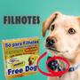 Imagem de Coleira free dog filhote  anti pulga para cães  citronela 