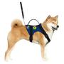 Imagem de Coleira Para Cachorro Grande Peitoral Pet Tático Para Cães Regulável Resistente Com Alça E Guia De Passeio Com Mola