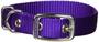 Imagem de Coleira para cães Hamilton Deluxe Nylon Purple 1.6x35-50cm