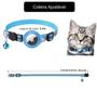 Imagem de Coleira Pet Gato Nylon Refletiva Guizo com Case P/ Airtag