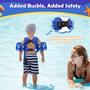 Imagem de Colete de natação MoKo Toddler Floaties 6-14-14 kg com apito de emergência