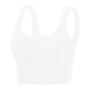 Imagem de Colete Feminino com Gola Quadrada e Ombro Largo - Camisola de Ioga