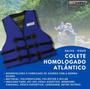 Imagem de Colete homologado Atlantico 55/110Kg  Azul - Nautika