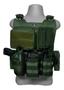 Imagem de Colete Modular JA3 nível 3a 10 Acessórios Verde JA Rio Militar