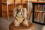Imagem de Colete Puffer Star Dourado para cachorro e gato