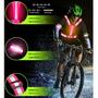 Imagem de Colete Refletivo Seltand Led Moto Ciclista Segurança