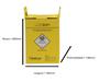 Imagem de Coletor De Material Perfurocortante Clean Box 7 Litros C/10