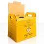 Imagem de Coletor Descartável Perfuro Cortante 13Lt. Bra Box Kit 1Un