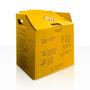 Imagem de Coletor Descartável Perfuro Cortante 13Lt. Bra Box Kit 1Un