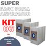 Imagem de Coletor Saco Descartável P/ Aspirador de Pó Arno Compacteo 1500 Kit 06un