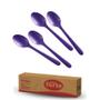 Imagem de Colher Acai Roxa Forte 16cm 500un Plastjet