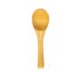 Imagem de Colher Bambu P/ Arroz Mexer Molhos E Caldos 20 cm Ecológica 