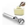 Imagem de Colher Concha Pegador de Sorvete Inox com Ejetor