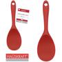 Imagem de Colher de arroz de silicone vermelho hauskraft 22,5x7cm td